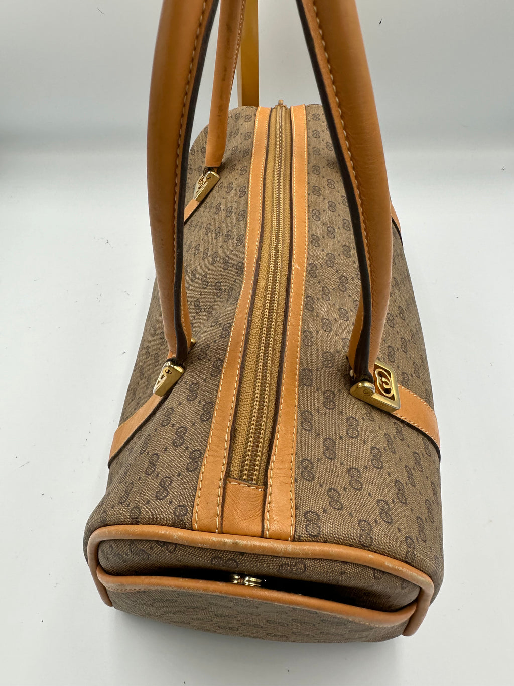 Vintage Gucci Micro GG Supreme boston handbag