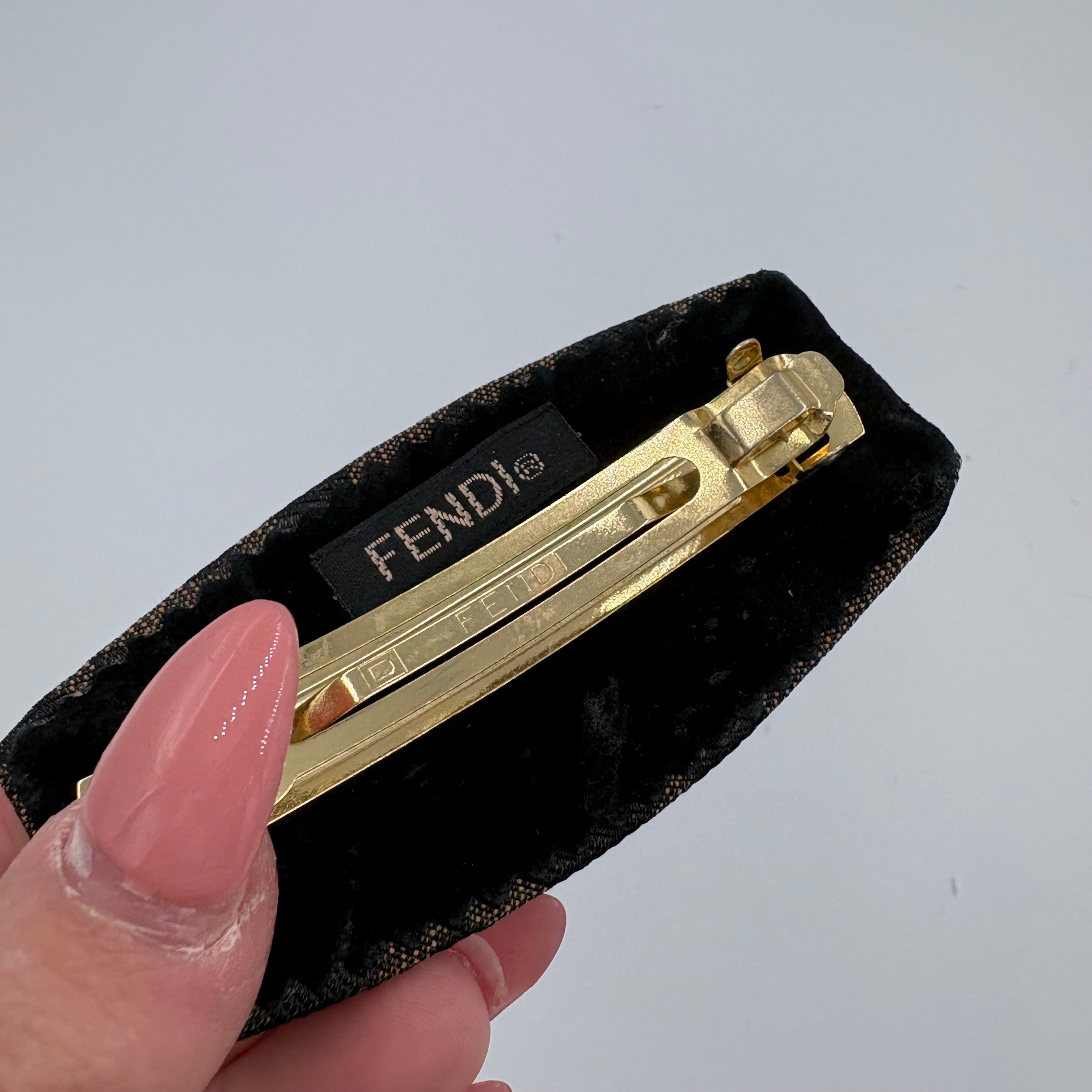Fendi hair clip