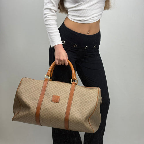 Celine Macadam Boston travel duffel bag