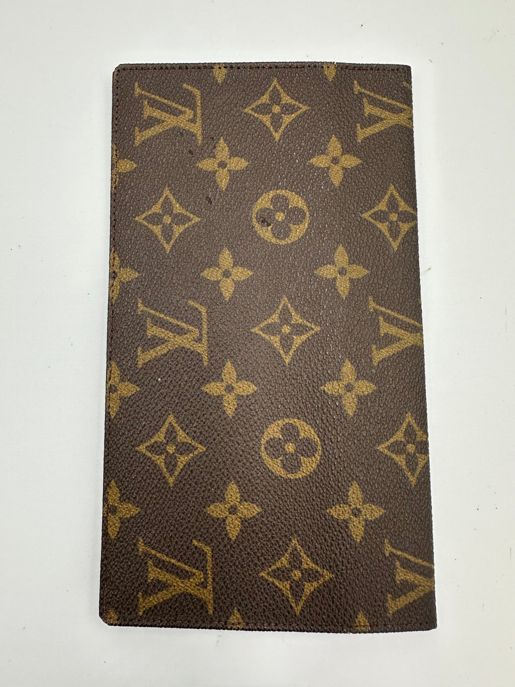 Louis Vuitton leather Agenda Posh notebook cover monogram print
