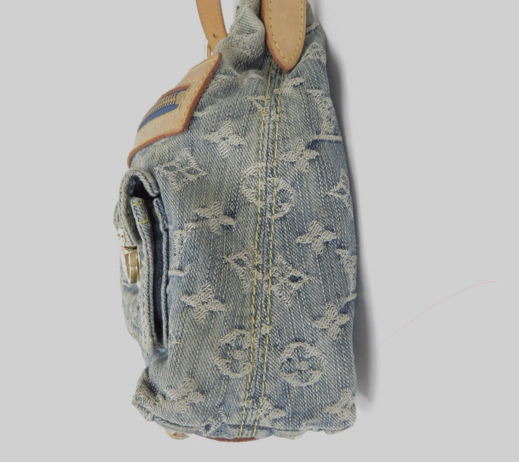 Louis Vuitton denim PM shoulder bag