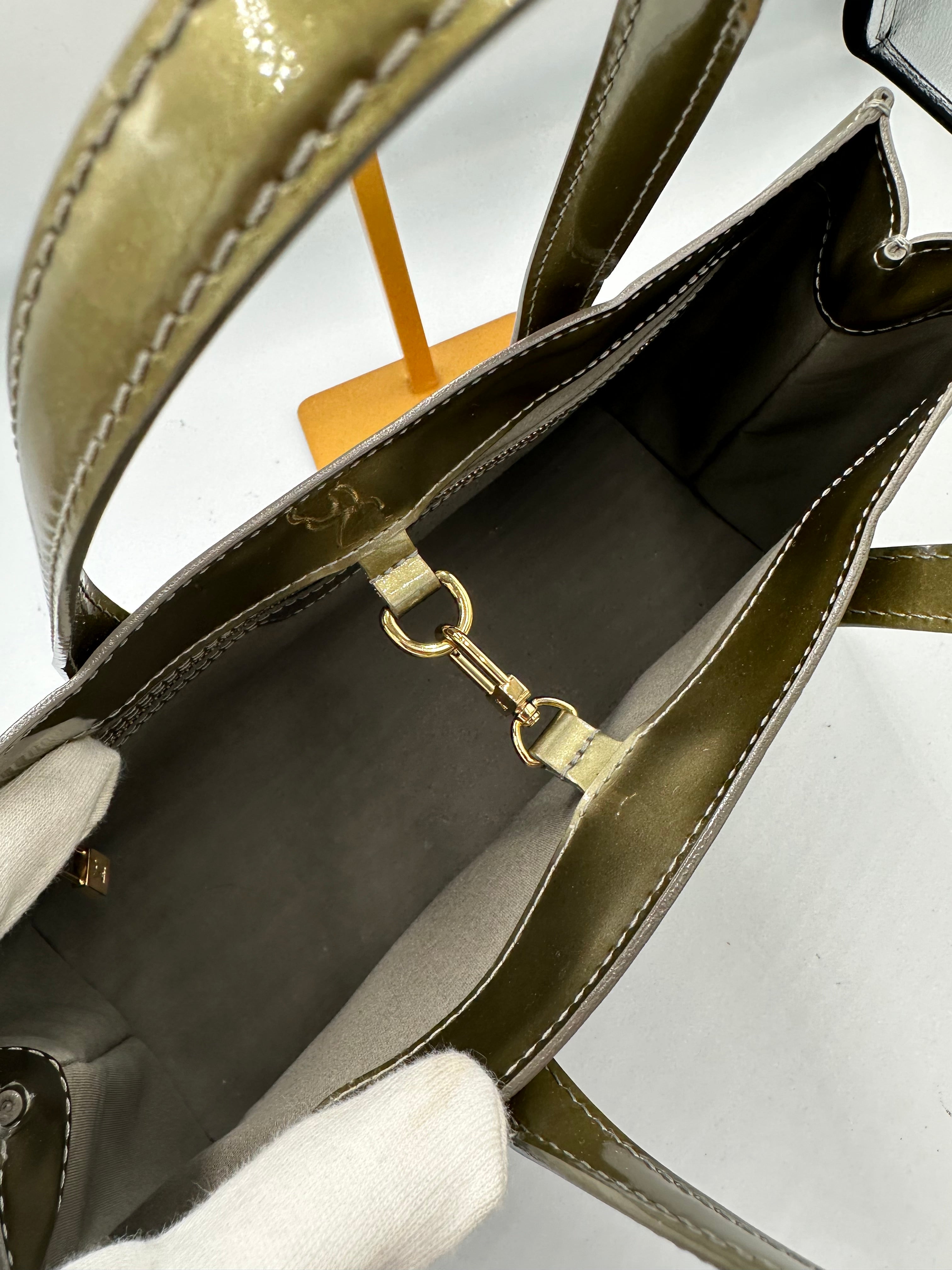 Louis Vuitton Wiltshire PM bag in olive green