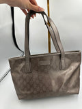 Gucci Imprime silver shoulder bag