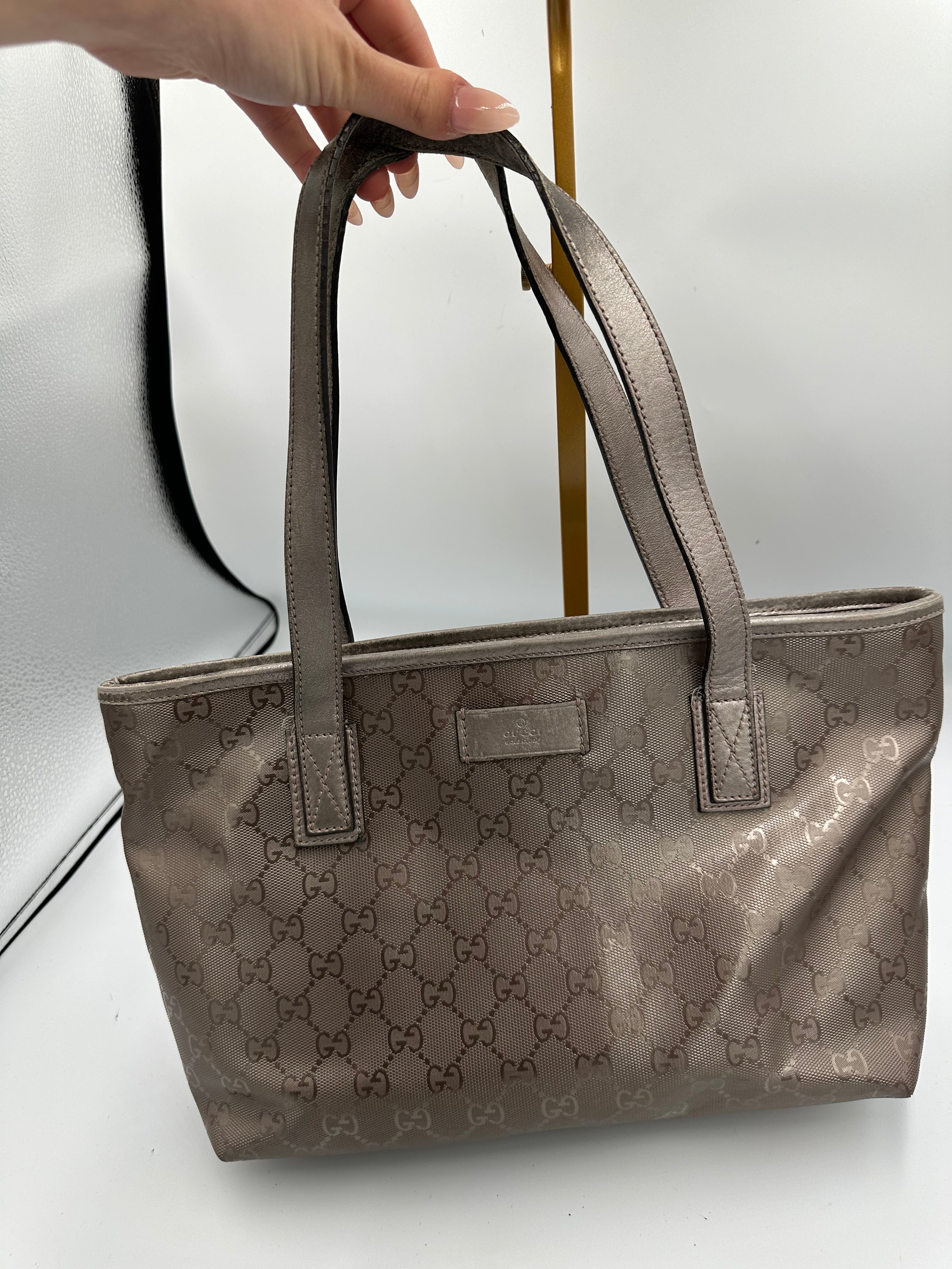 Gucci Imprime silver shoulder bag