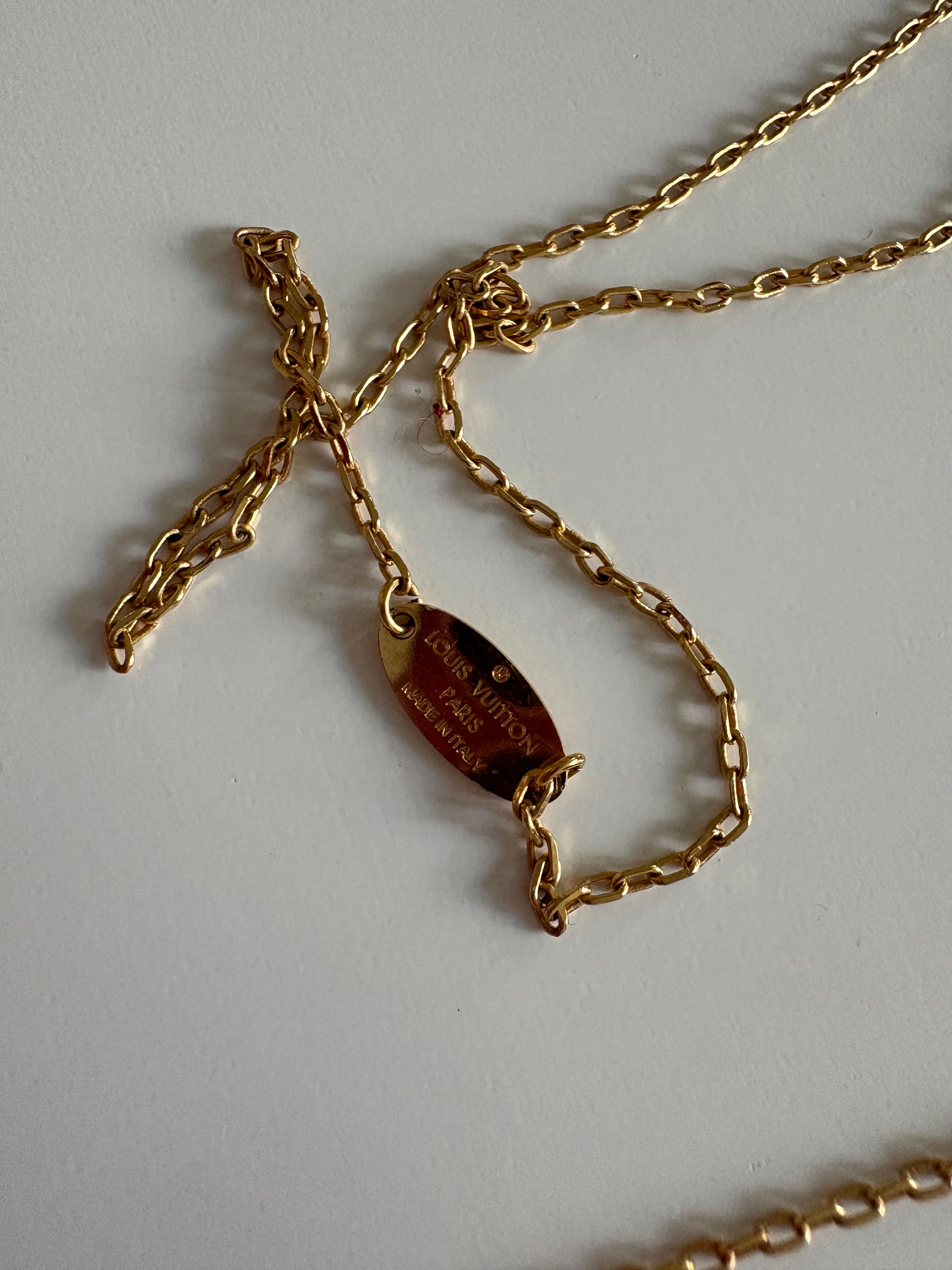 Louis Vuitton 2014 Red Heart Necklace from the LV&V collection