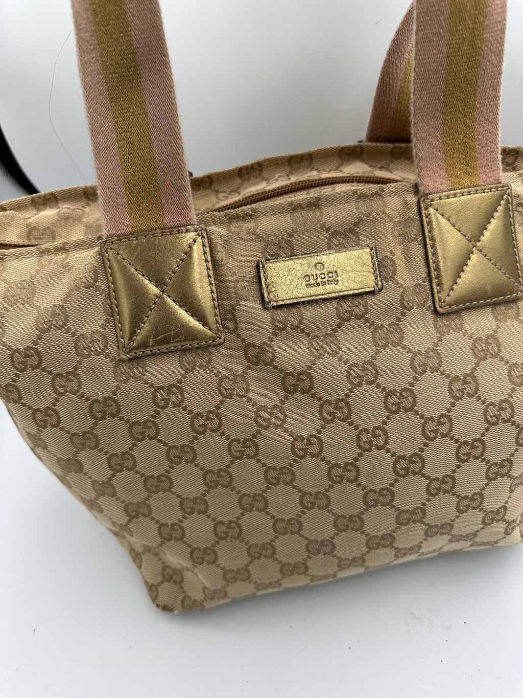 Gucci GG Canvas Web Shoulder bag