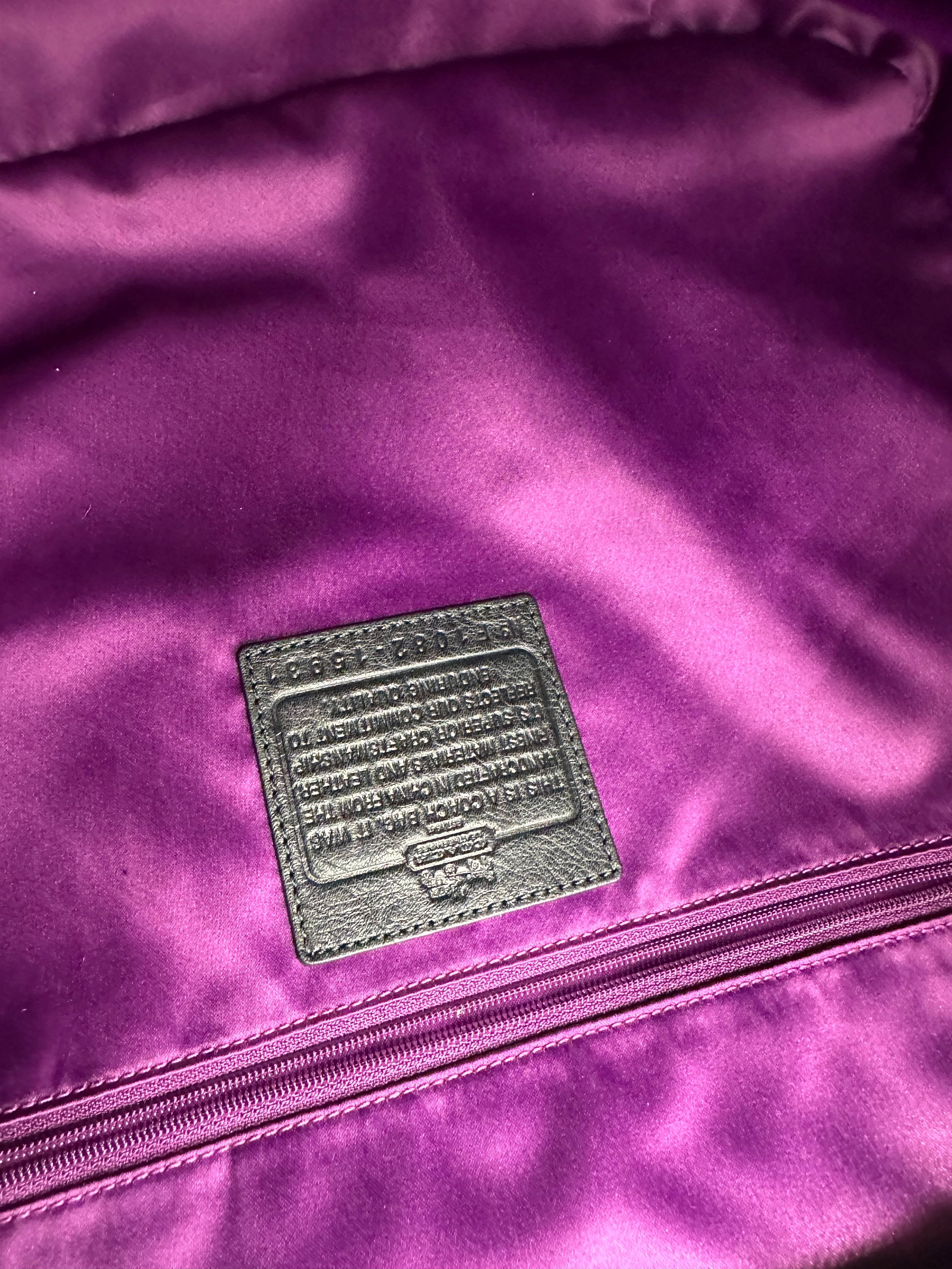 Coach Madison Gathered leather tote bag