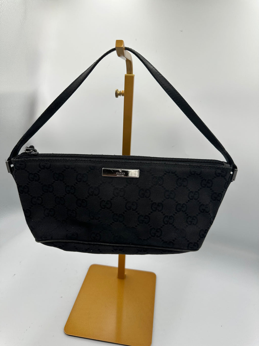 Gucci GG canvas boat pochette handbag