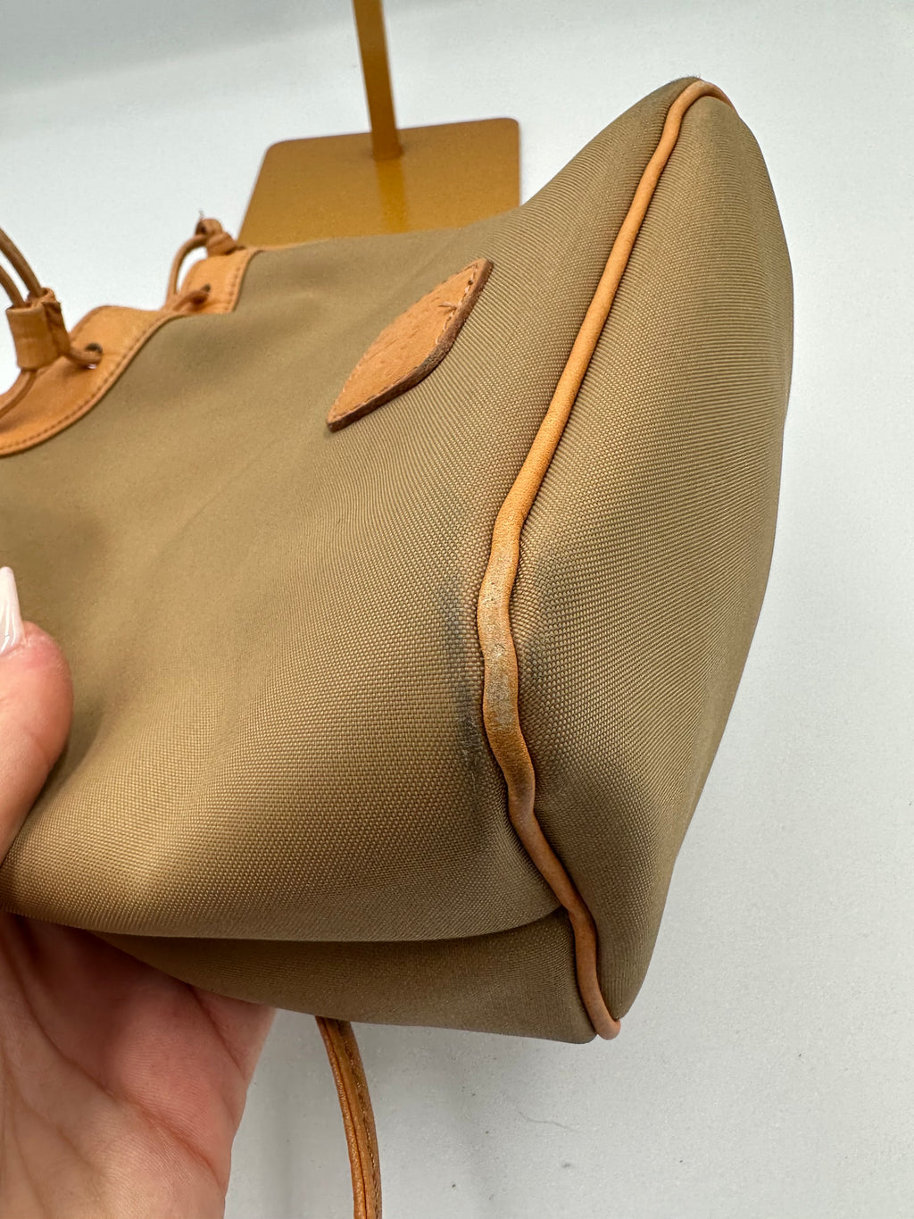 vintage Courrèges Paris mini bucket bag