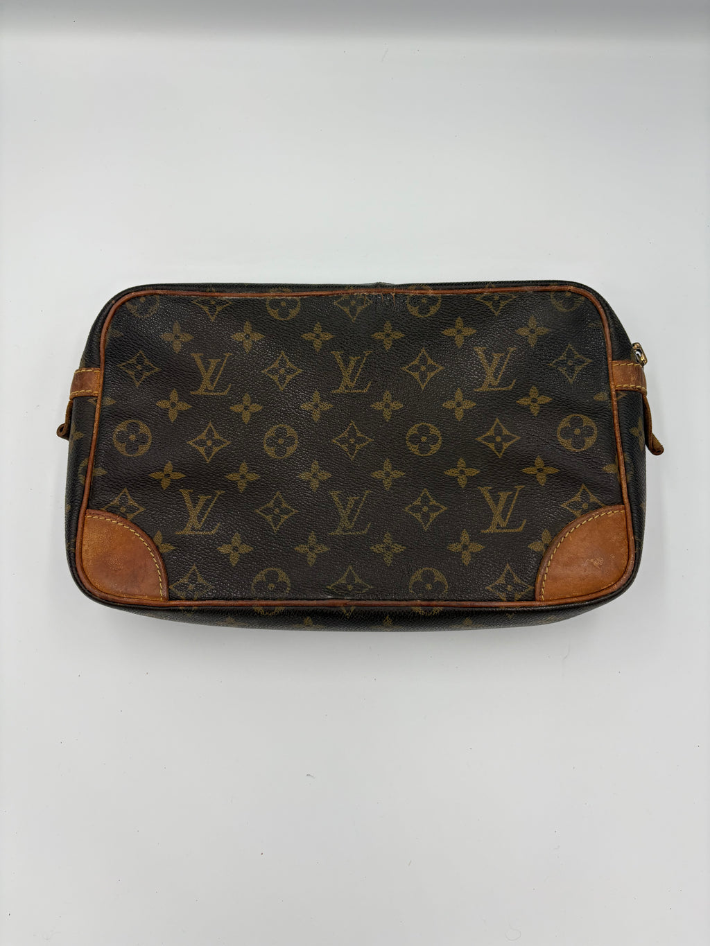 Vintage Louis Vuitton Monogram Trocadero Bag from 1984, clutch/ Washbag