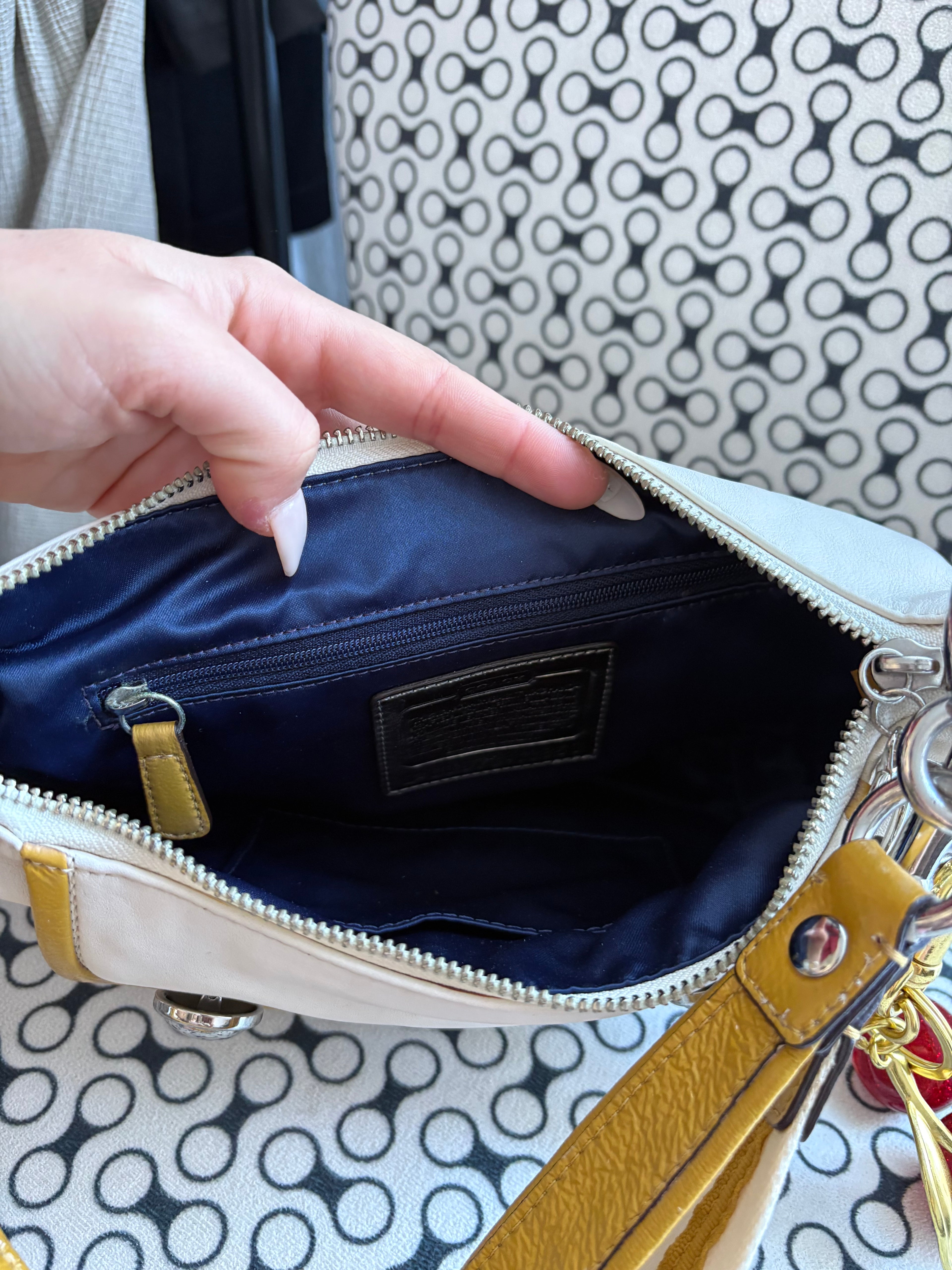 Coach Leather Poppy shoulder bag