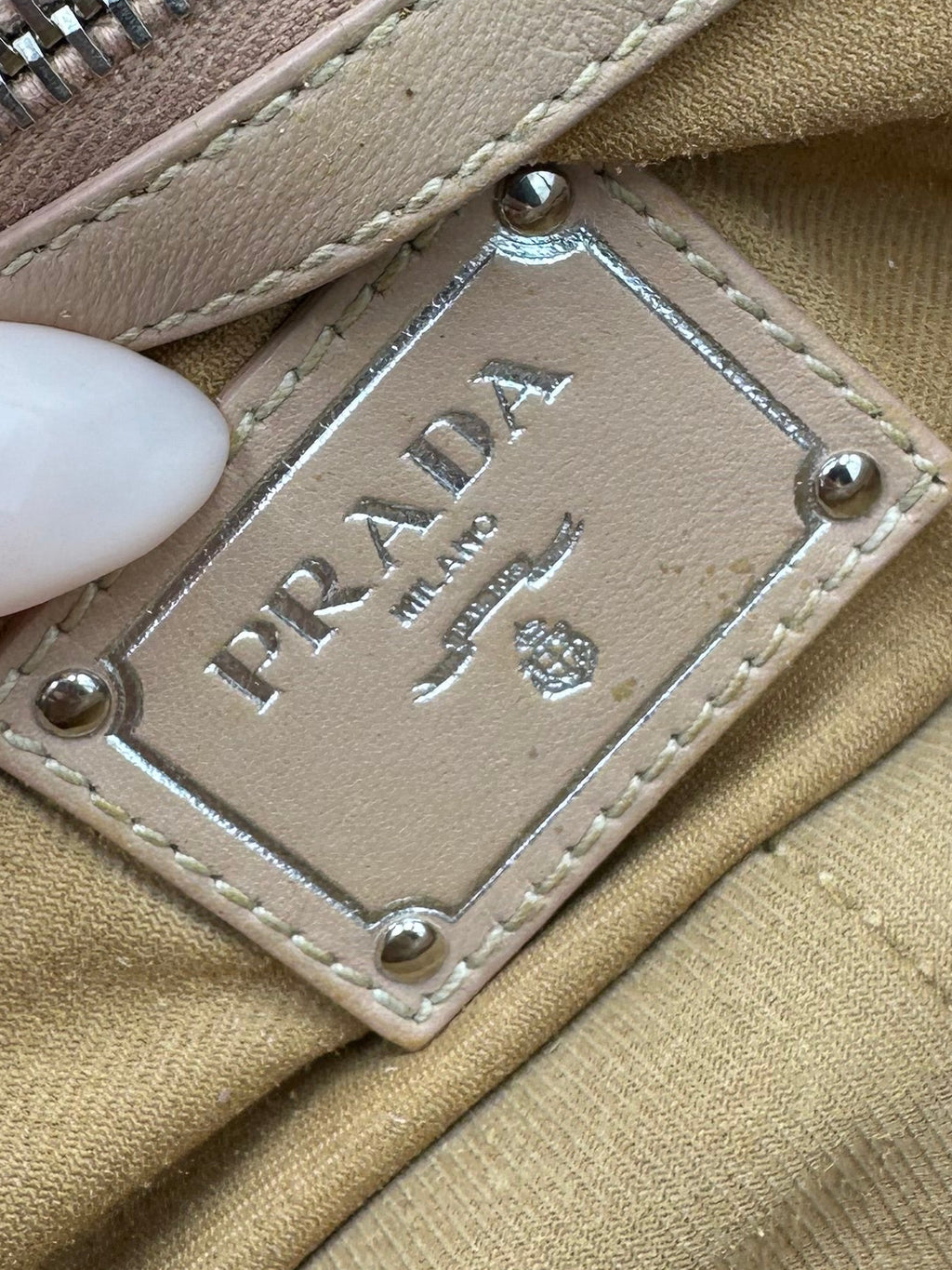 Prada 2010 Pattina Sottospalla Patent Leather shoulder Bag
