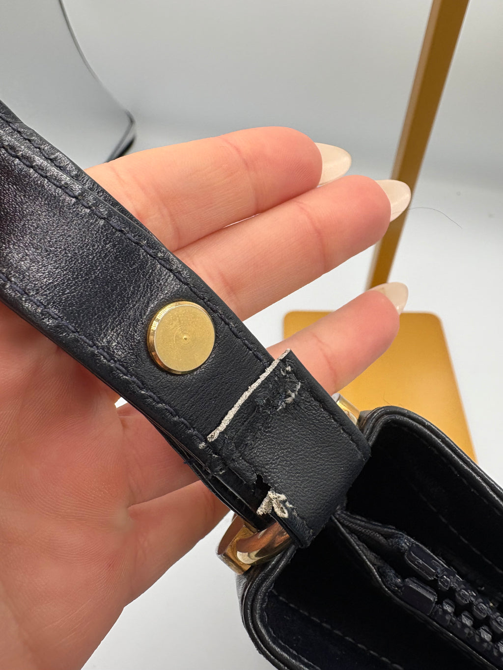 Celine Sulky black monogram shoulder/ crossbody bag