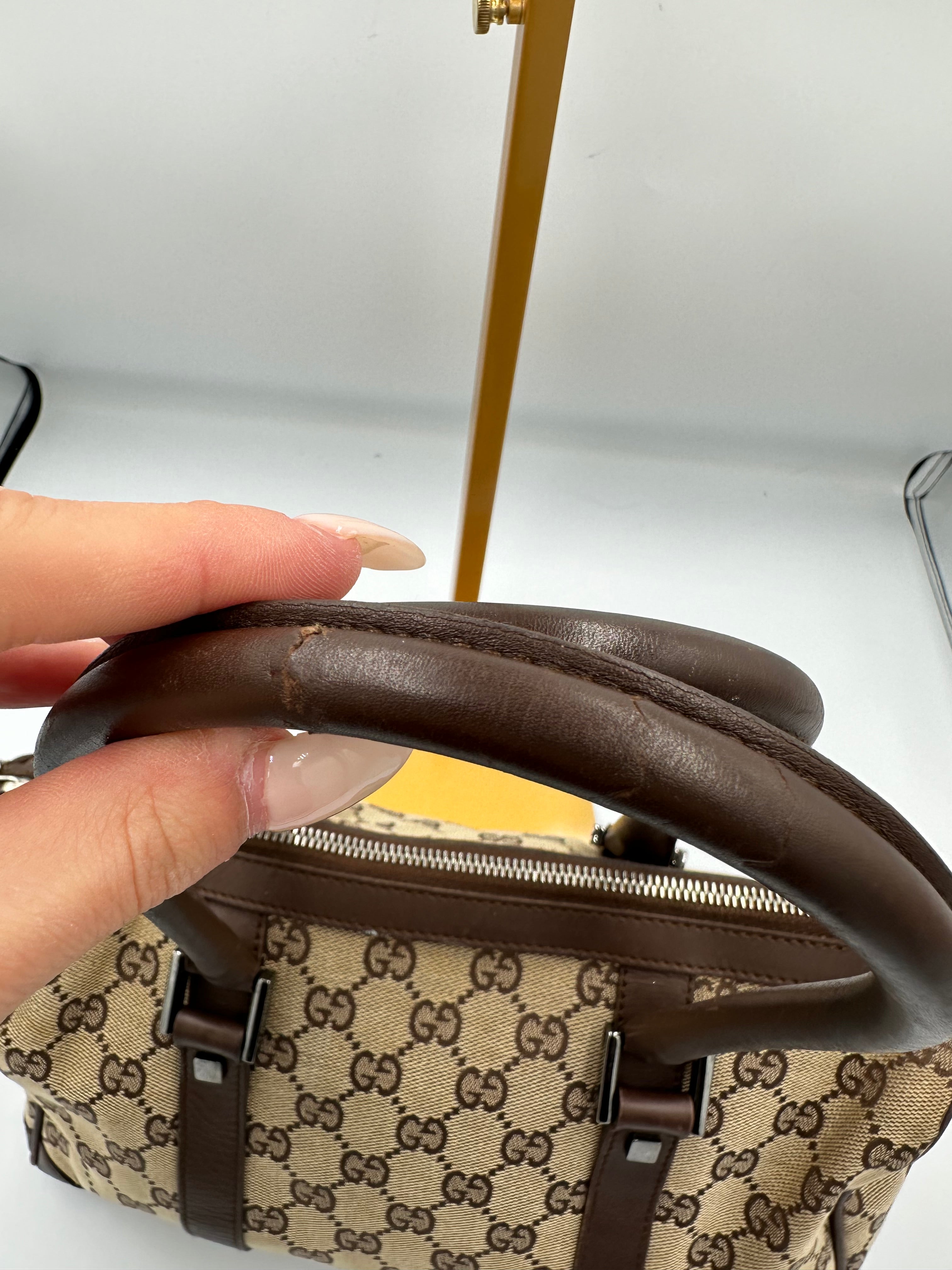 Vintage Gucci Boston shoulder bag monogram