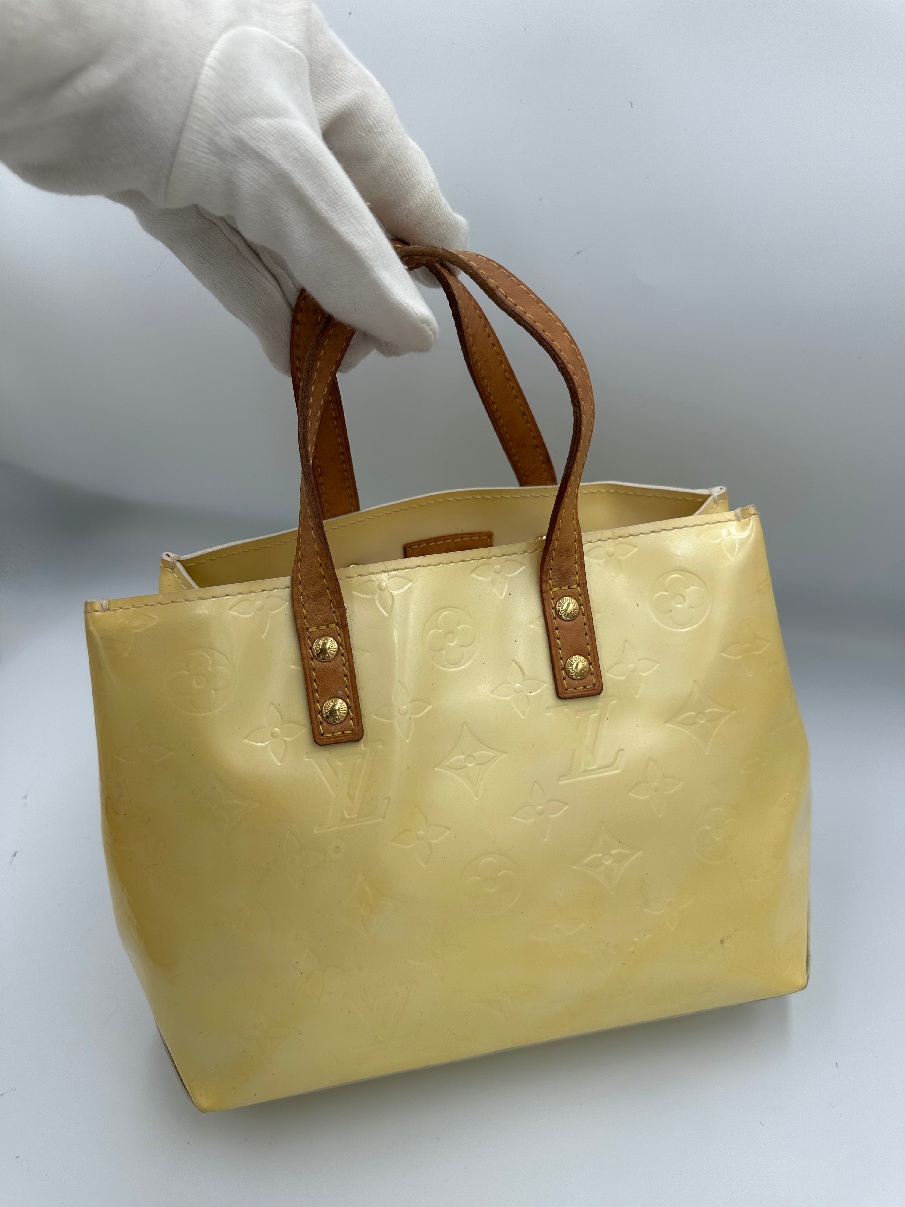 Louis Vuitton Reade PM monogram vernis bag