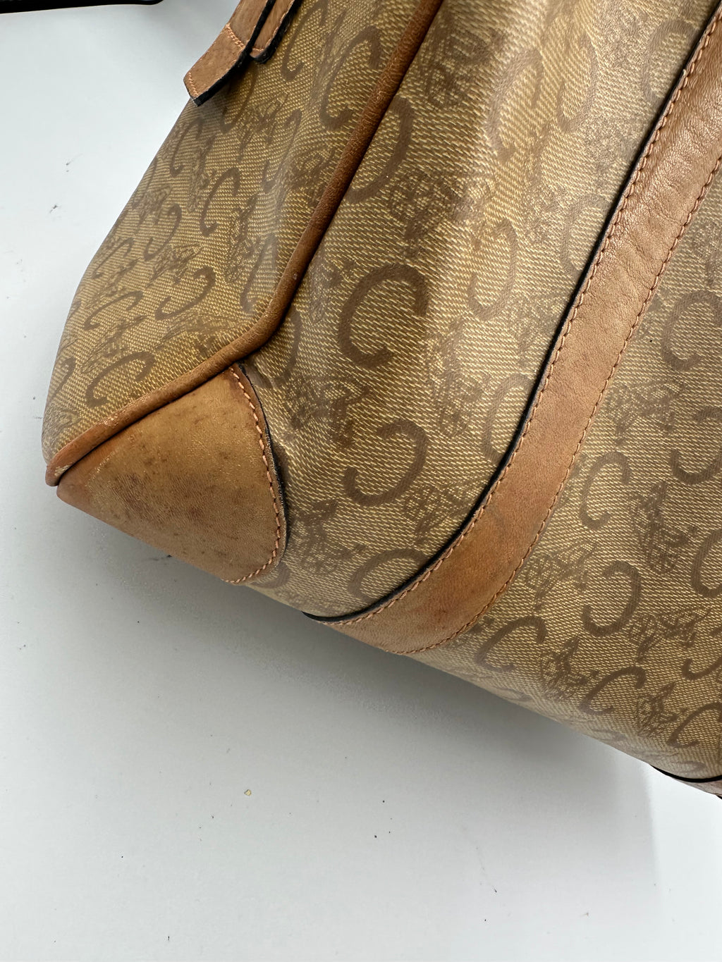 Vintage Celine Macadam Boston bag