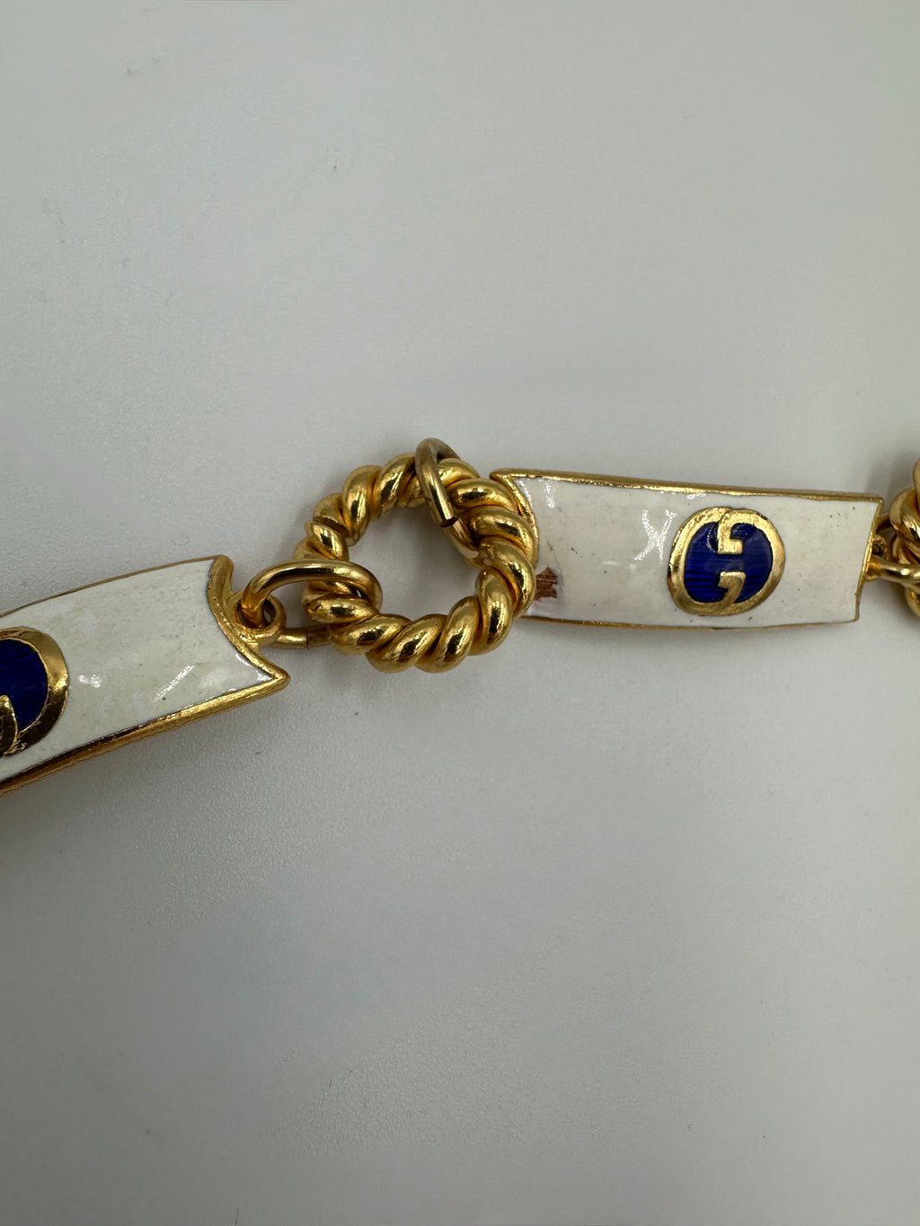 Vintage Gucci Made in Italy Signed 70s Belt/Necklace