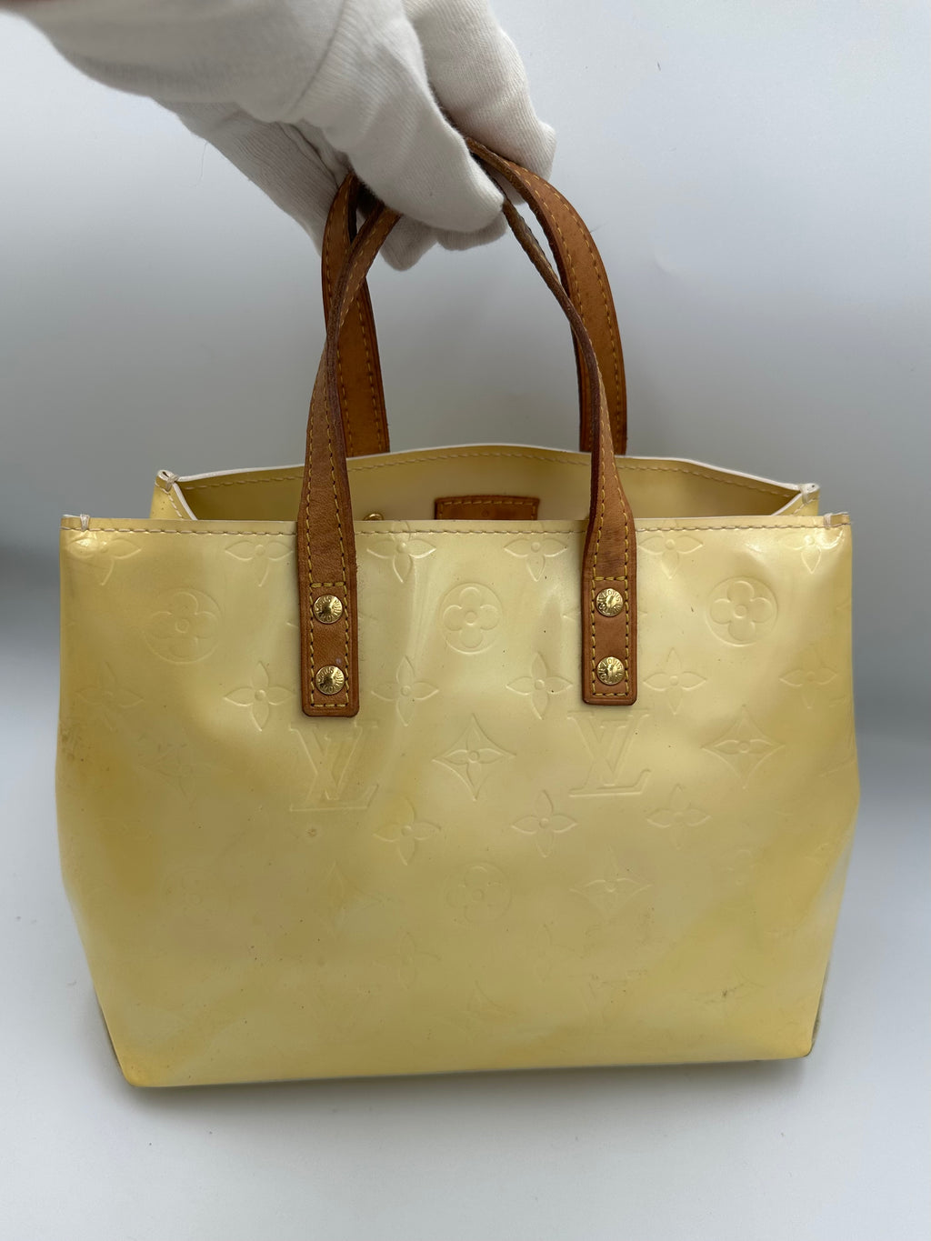 Louis Vuitton Reade PM monogram vernis bag