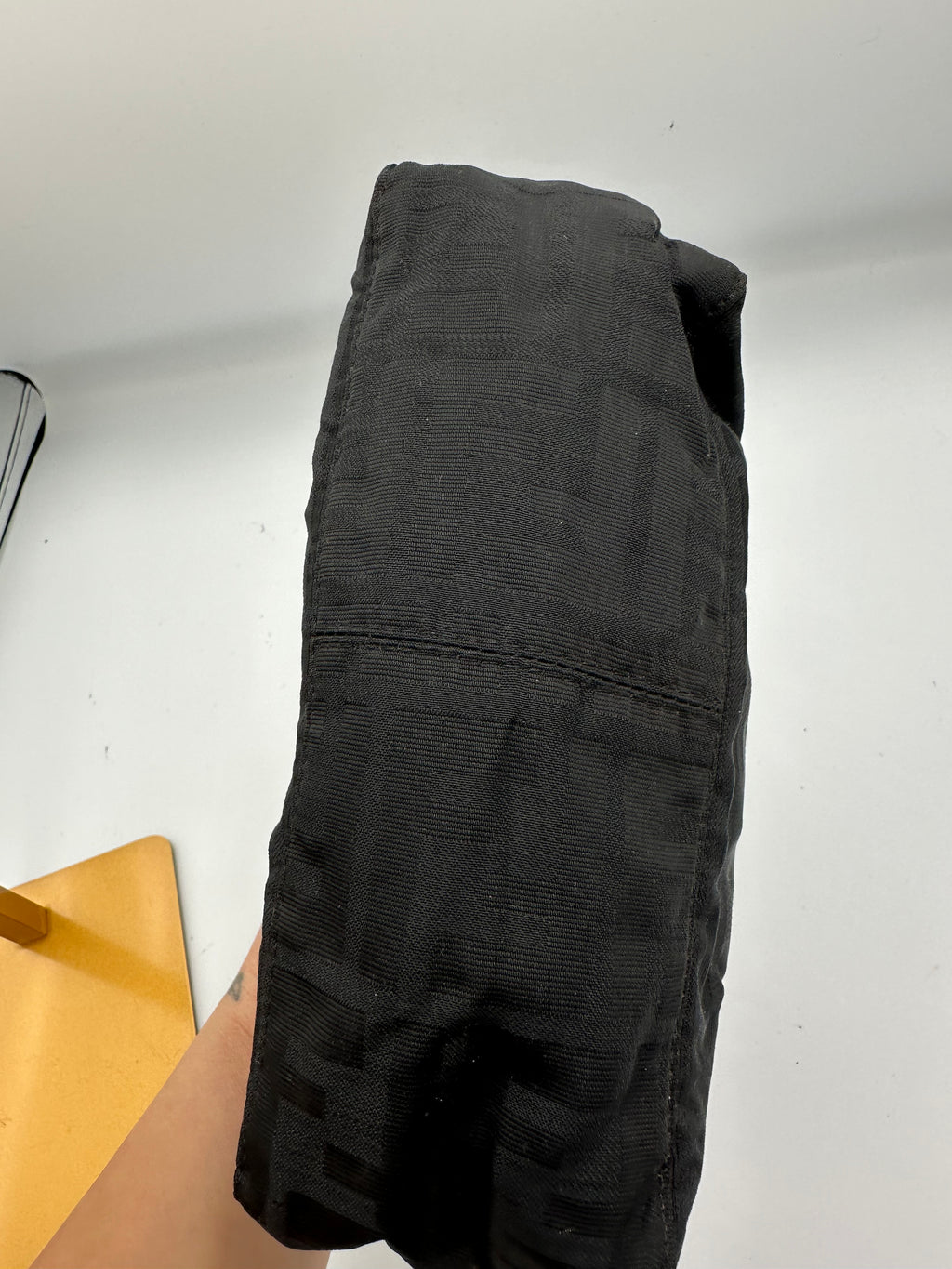 Fendi Zucca FF mini hobo handbag
