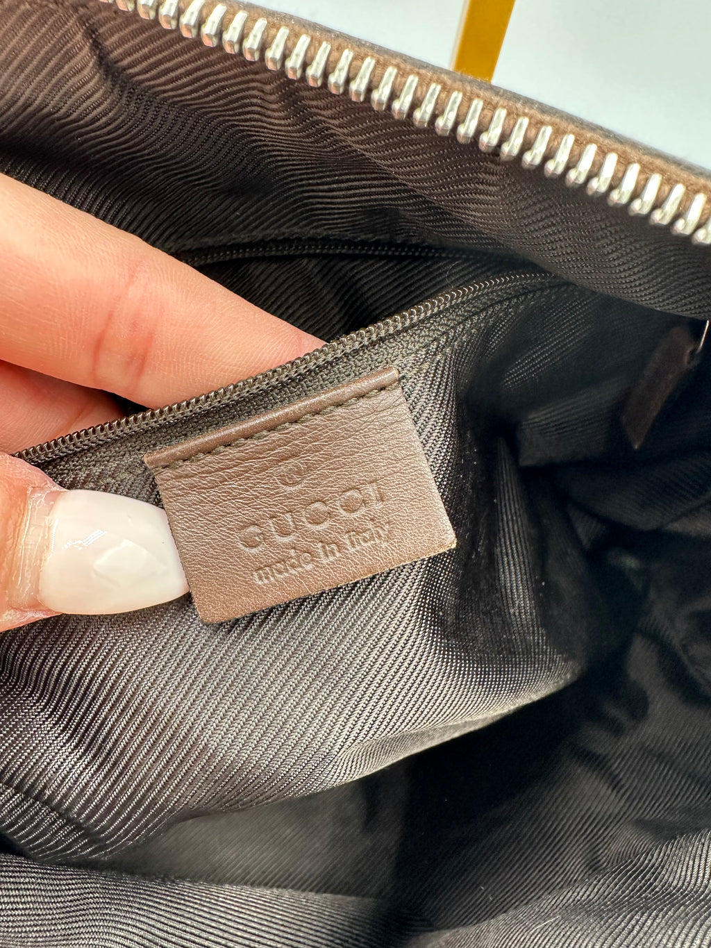 Vintage Gucci Boston shoulder bag monogram