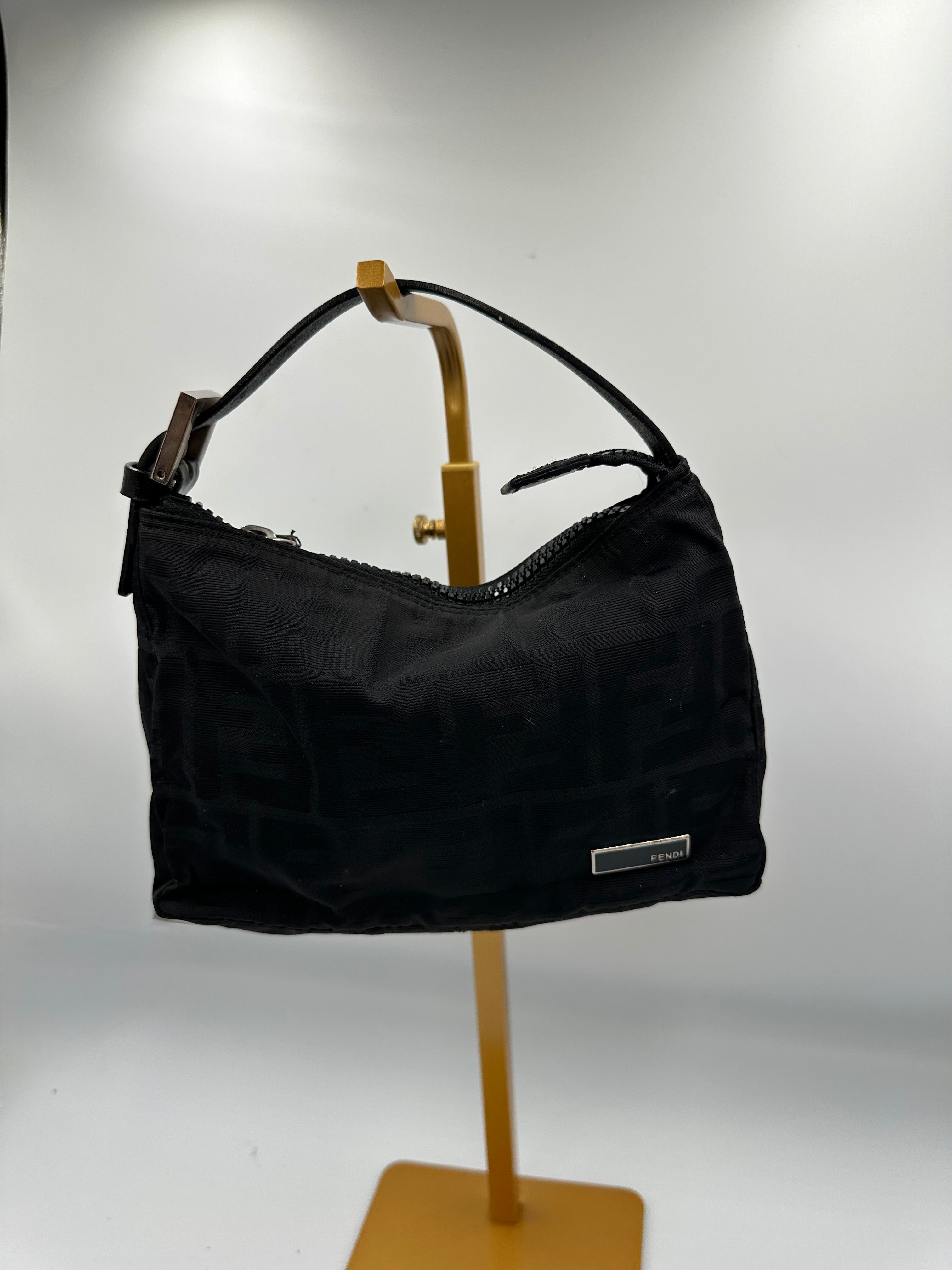 Fendi Zucca FF mini hobo handbag