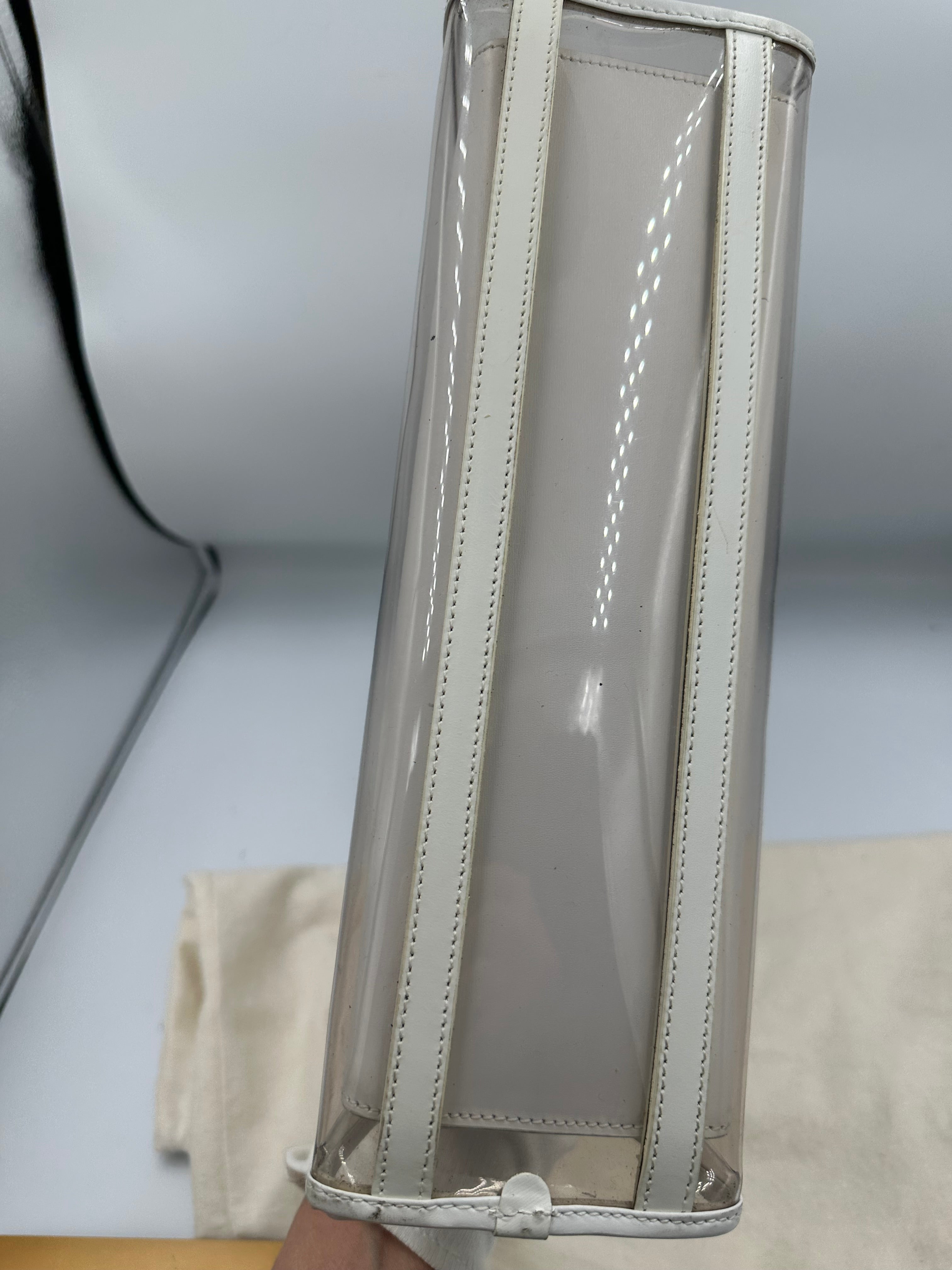 Vintage Gucci Vinyl Clear handbag