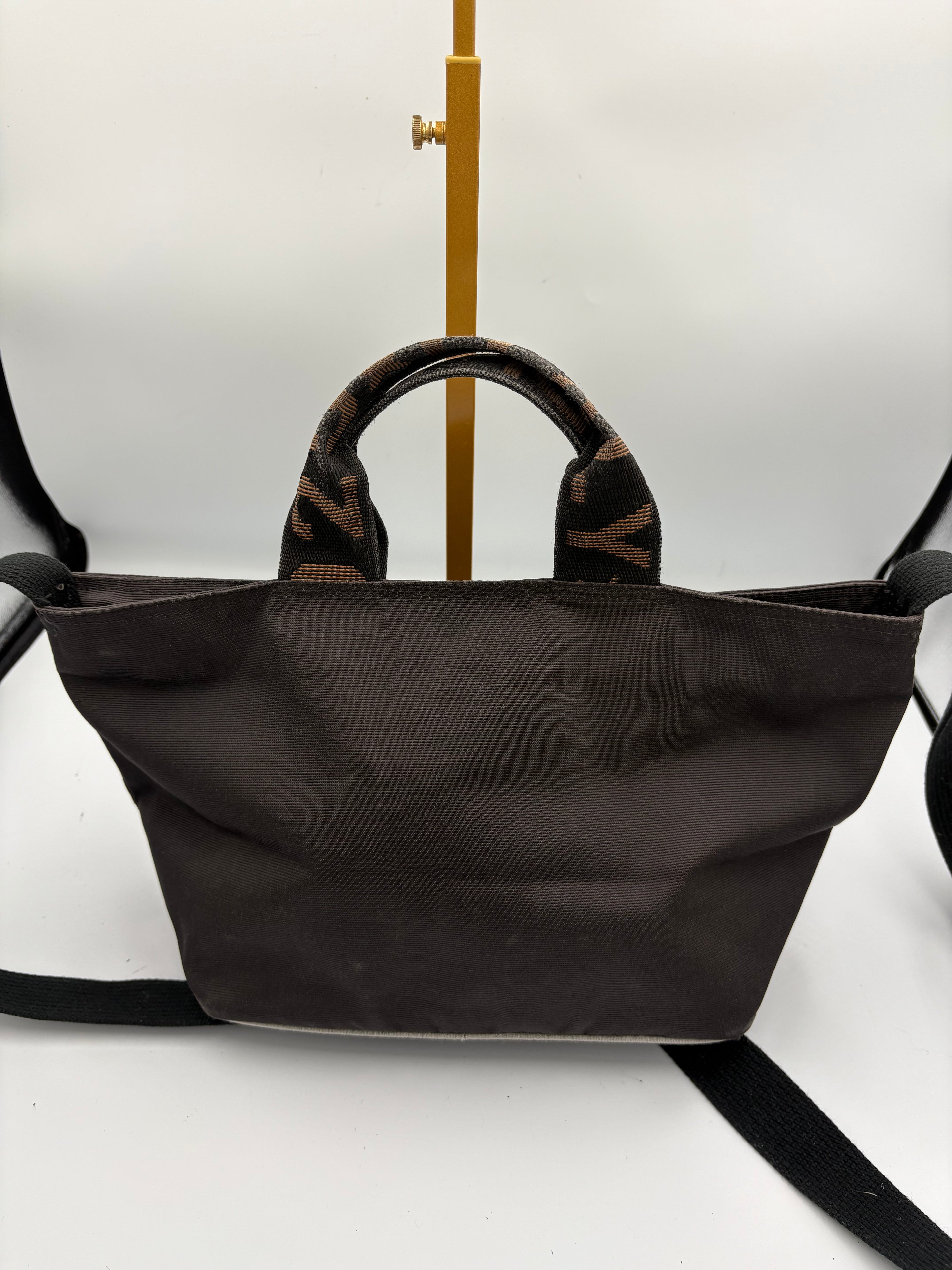 Fendi Roma Canvas satchel mini handbag or crossbody