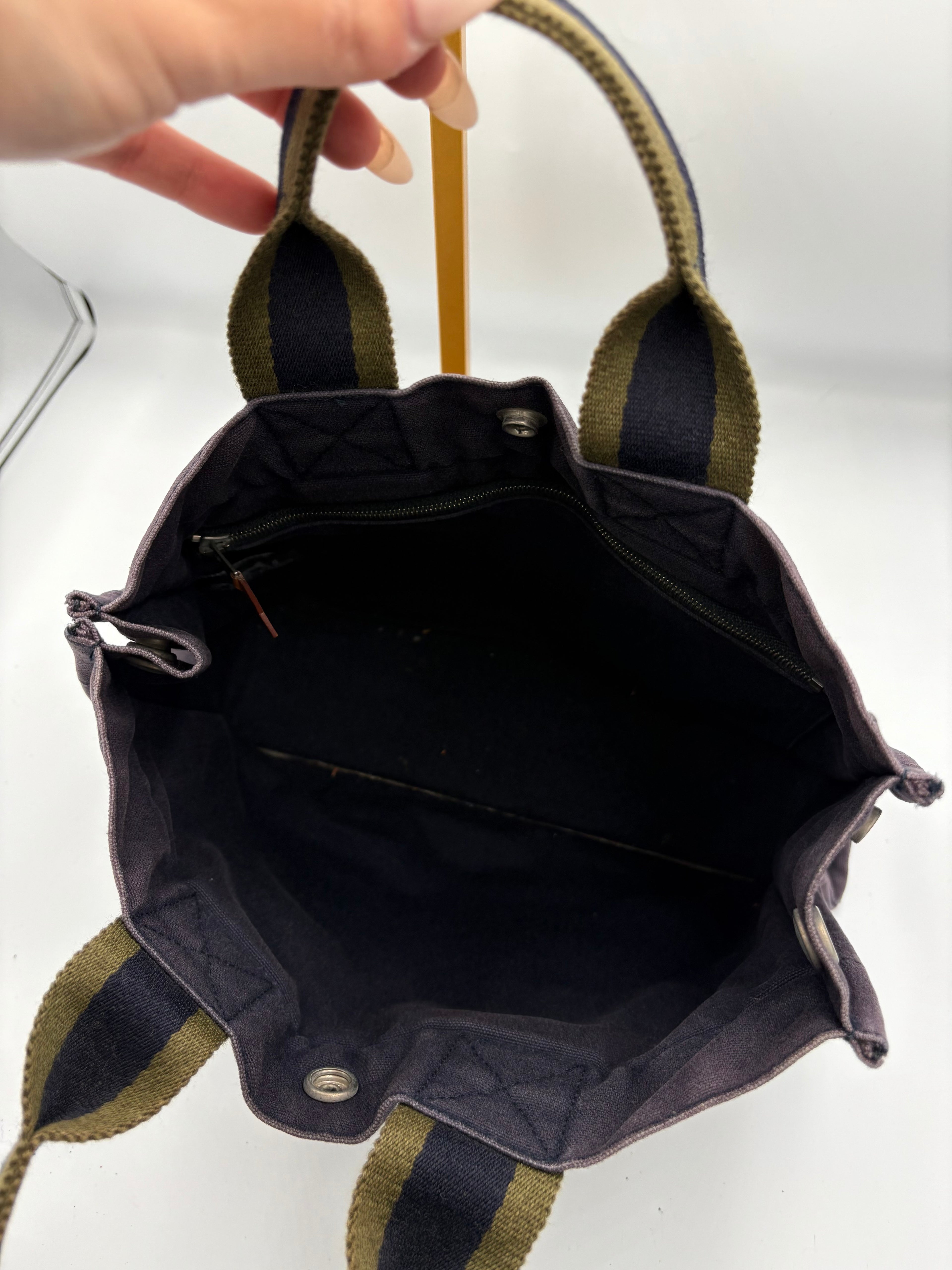 Hermès Fourre Tout MM handbag in navy