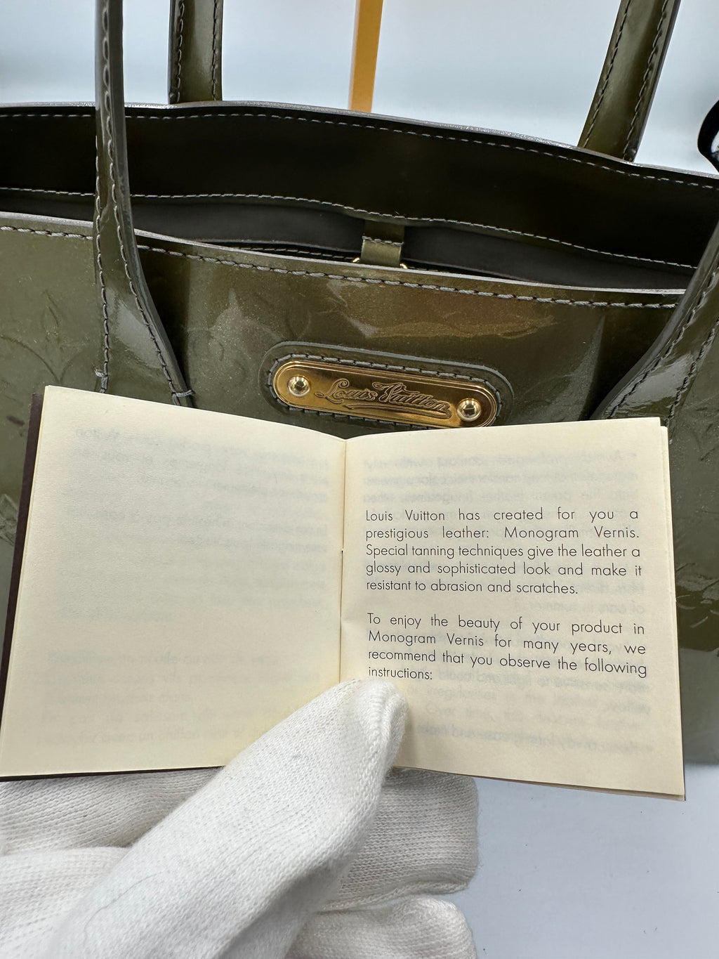 Louis Vuitton Wiltshire PM bag in olive green