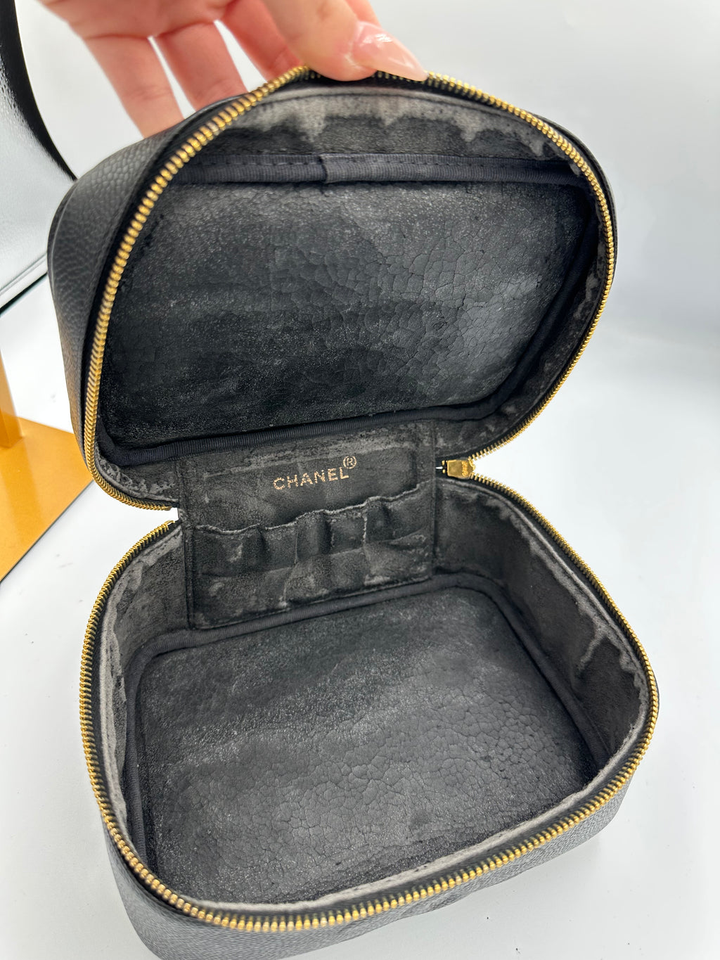 Chanel Caviar Leather Vanity bag